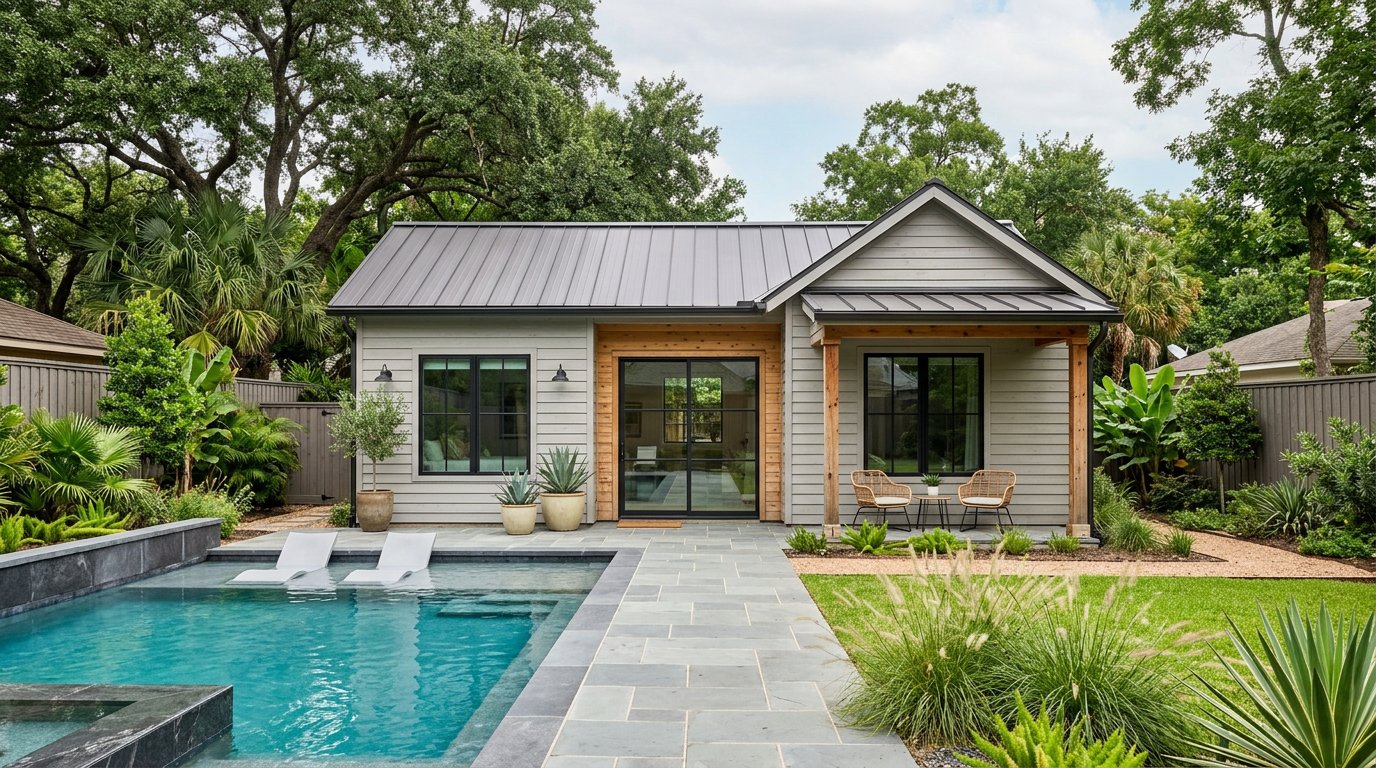 Pool house ADU
