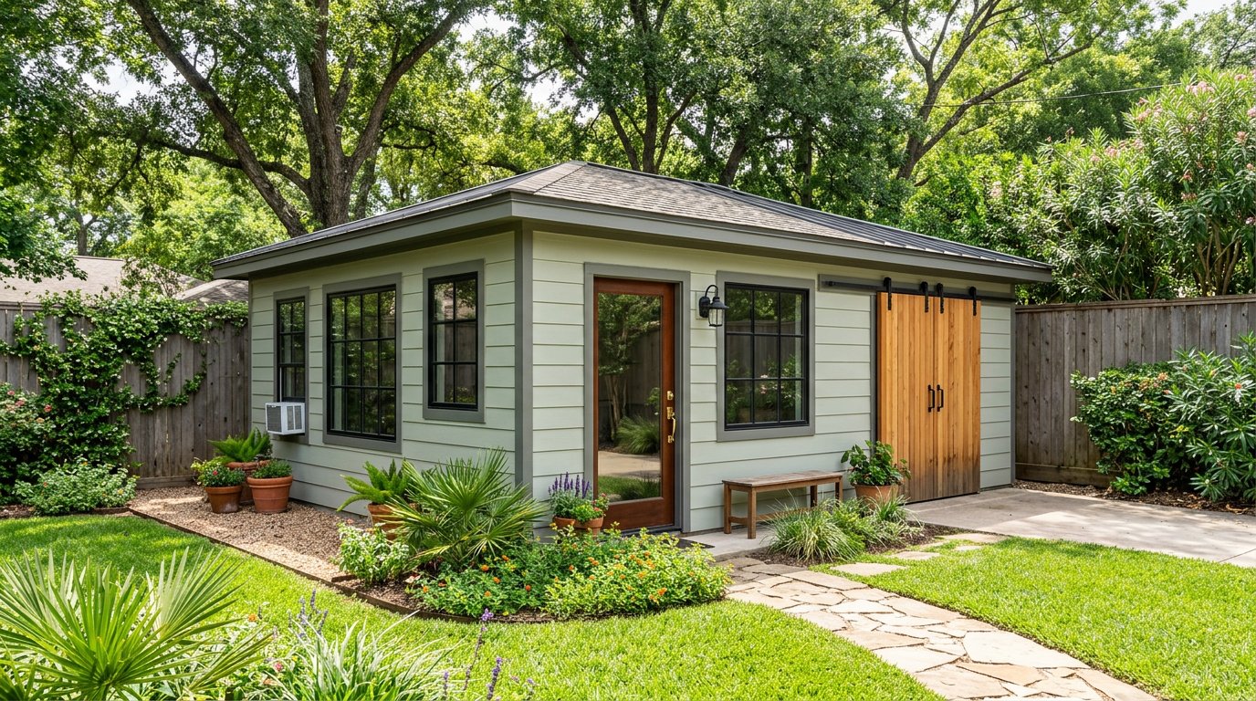 Garage workshop conversion