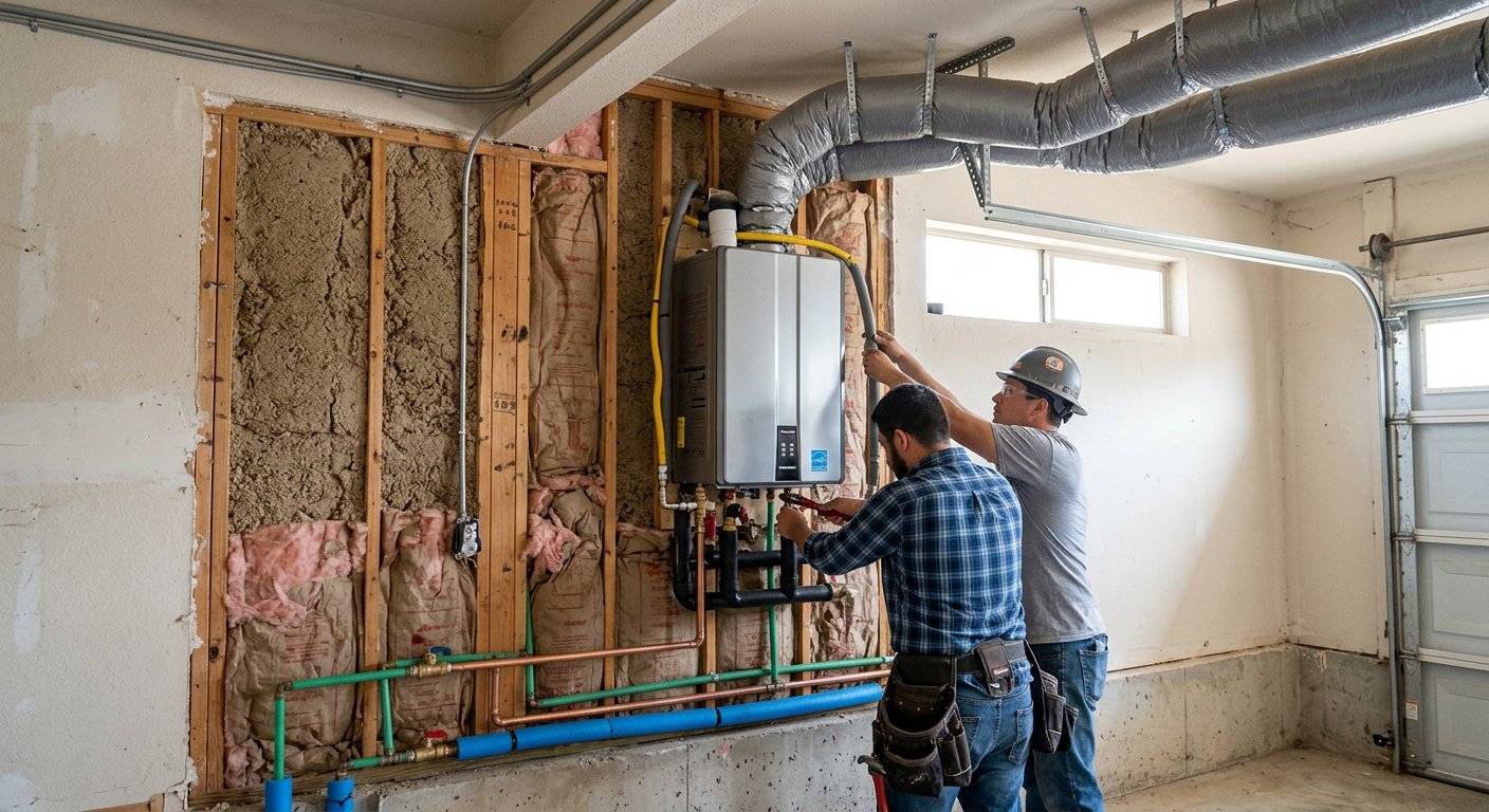 Energy efficient appliance install