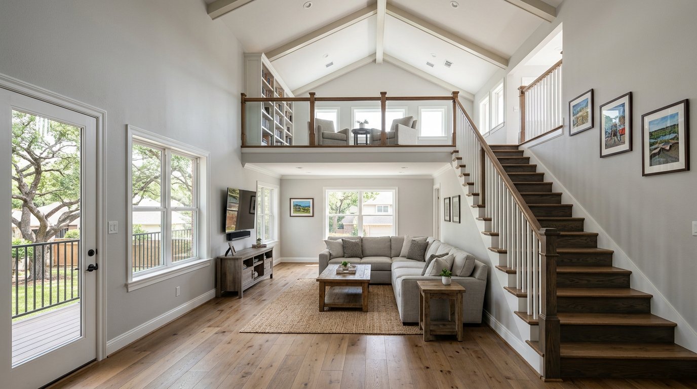 Second-story addition completed