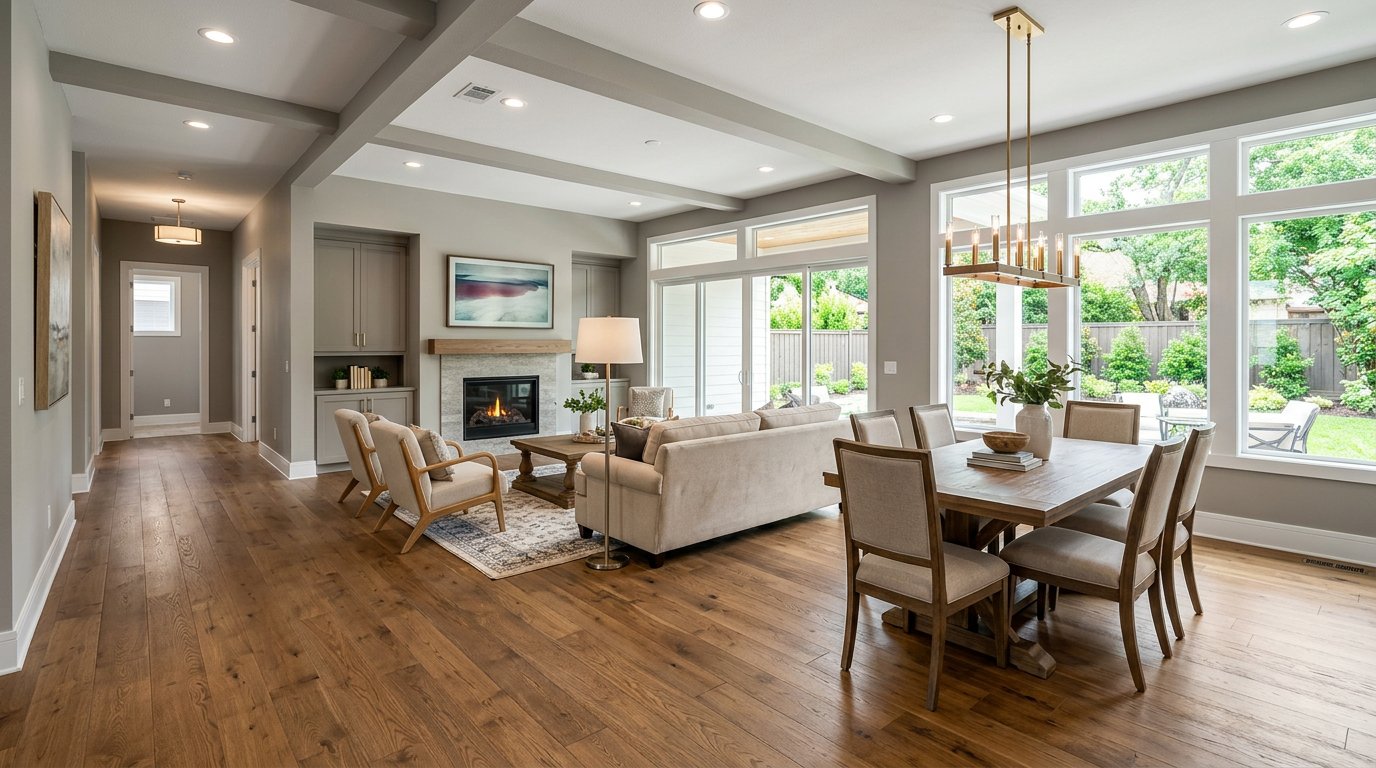 Whole-house flooring replacement