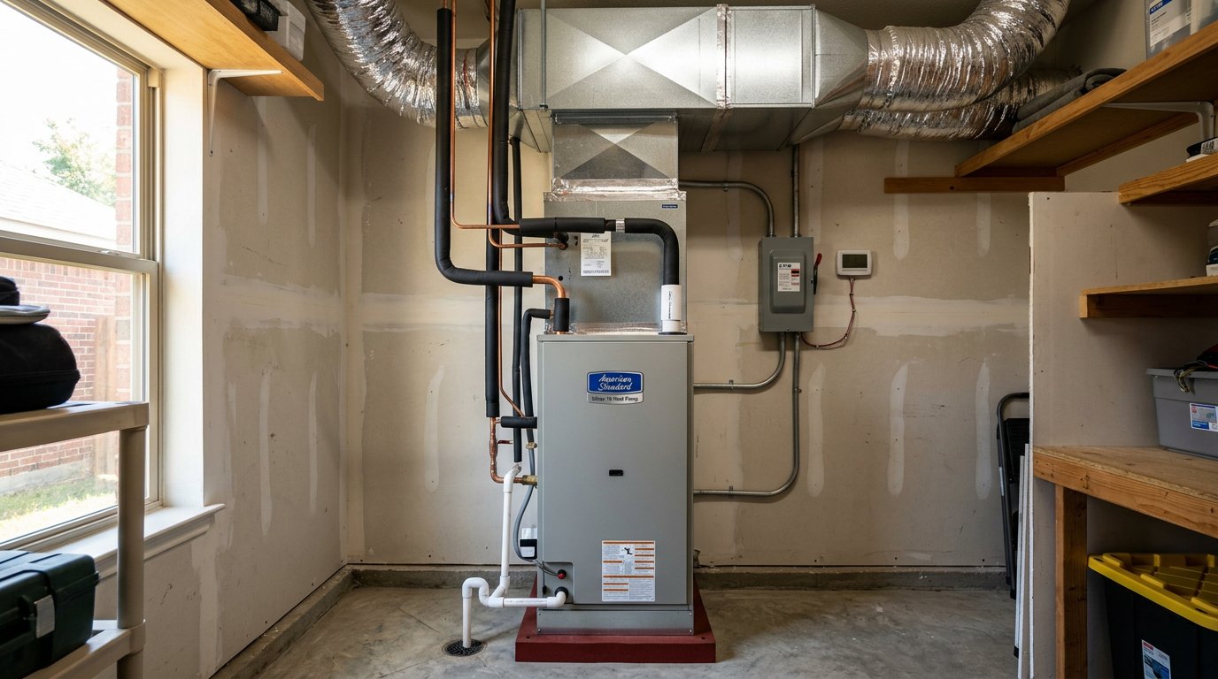 Heat pump system install