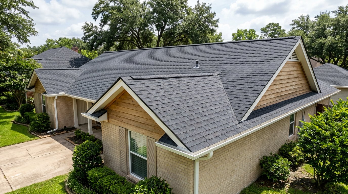 Storm damage shingle replacement