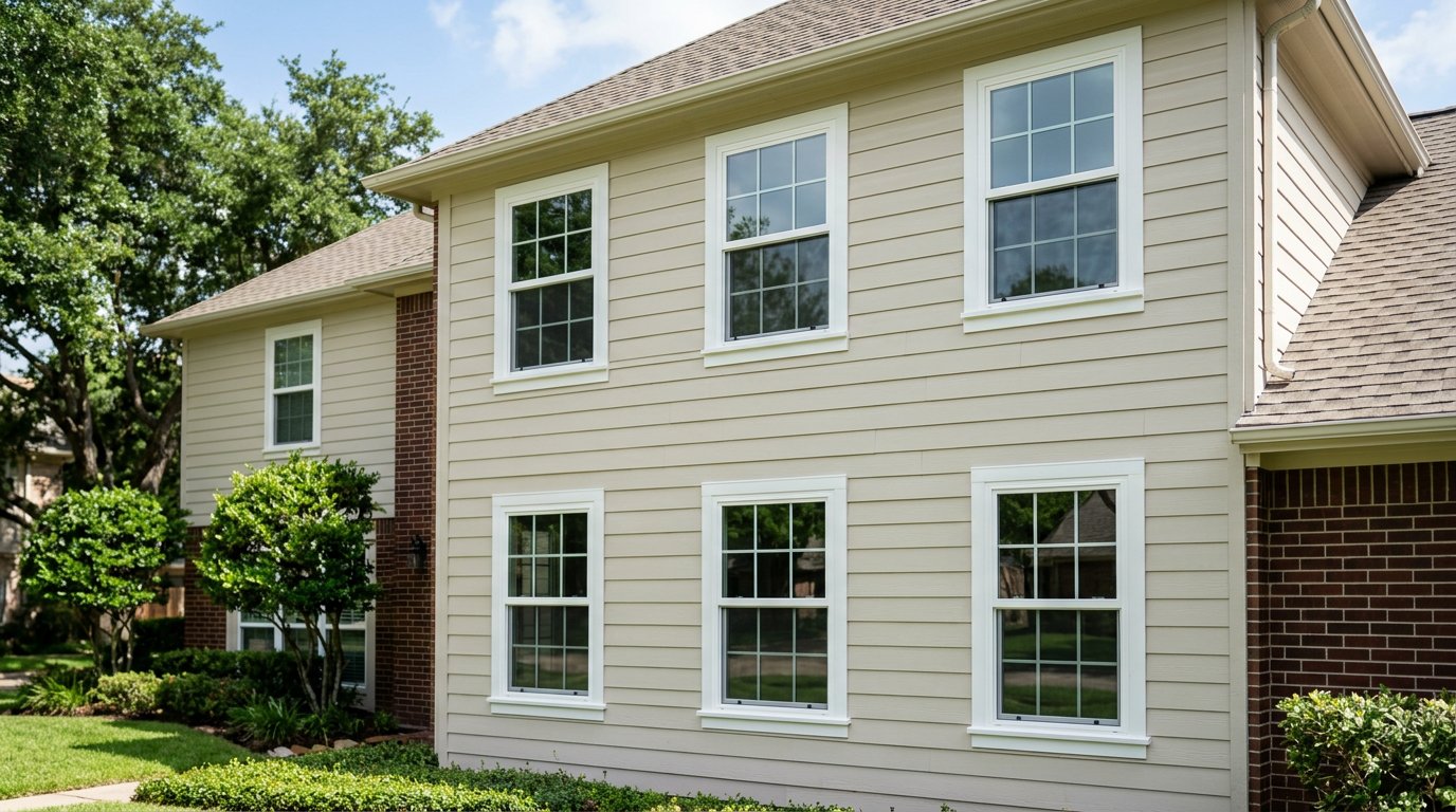Single hung windows whole house